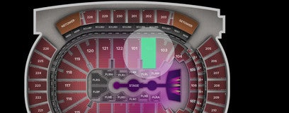 Seat view from Lower