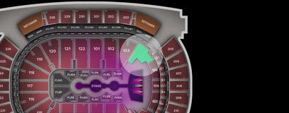 Seat view from Lower