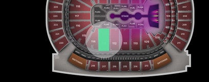 Seat view from Lower