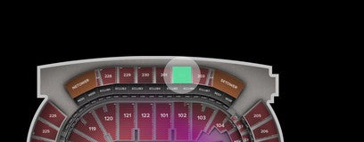 Seat view from Upper