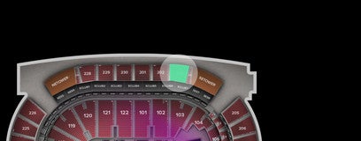Seat view from Upper