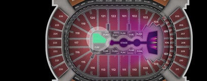 Seat view from Floor