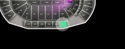 Seat view from Upper
