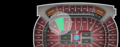 Seat view from Lower