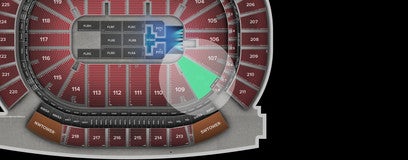 Seat view from Lower