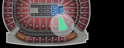 Seat view from Lower
