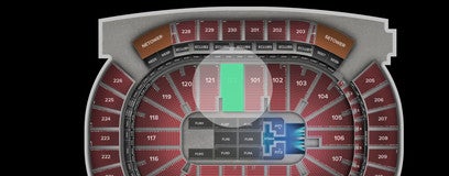 Seat view from Lower