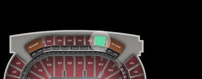 Seat view from Upper