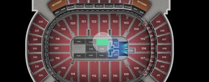 Seat view from