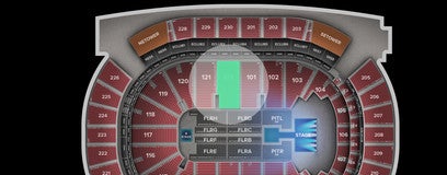 Seat view from Lower