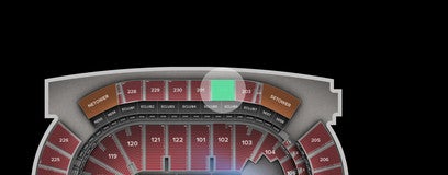 Seat view from Upper