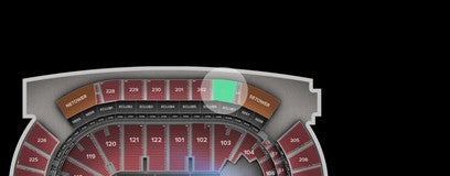 Seat view from Upper