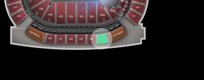 Seat view from Upper