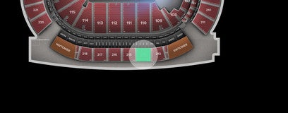 Seat view from Upper