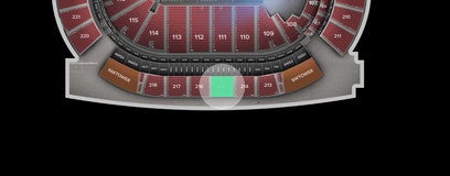 Seat view from Upper