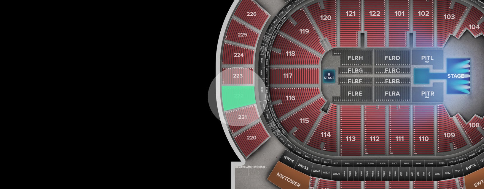 Seat view from Upper