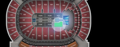 Seat view from