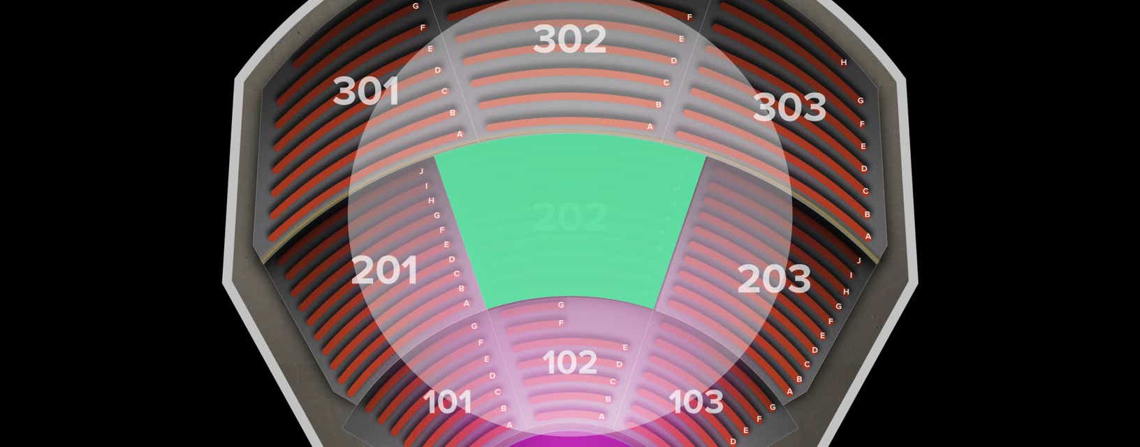 Seat view from Lower
