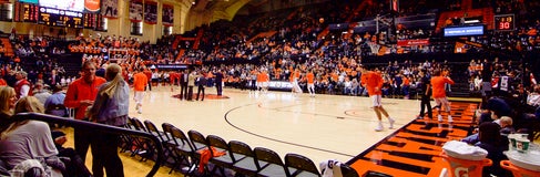 Seat view from Floor Sideline
