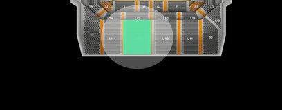 Seat view from Upper Balcony Sideline