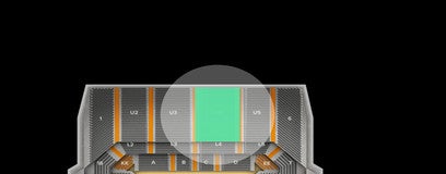 Seat view from Upper Balcony Sideline