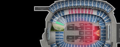Seat view from Lower