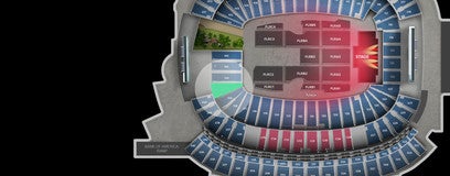 Seat view from Lower