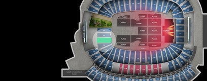 Seat view from Lower