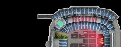 Seat view from Mezzanine