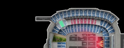 Seat view from Mezzanine
