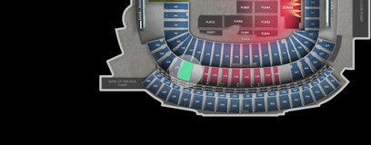 Seat view from Mezzanine