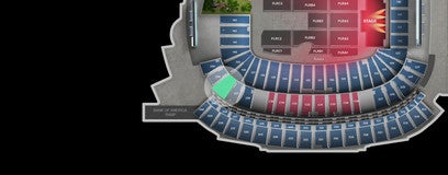 Seat view from Mezzanine