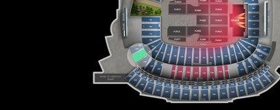Seat view from Mezzanine