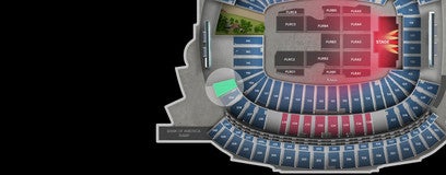 Seat view from Mezzanine