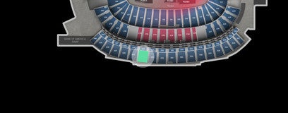 Seat view from Upper
