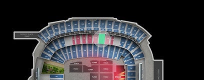 Seat view from Club