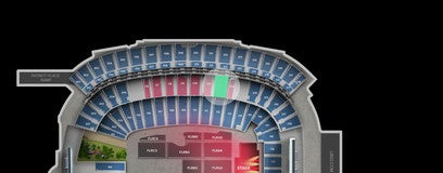 Seat view from Club