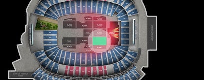 Seat view from Floor
