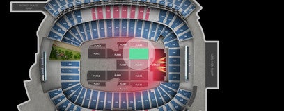 Seat view from Floor
