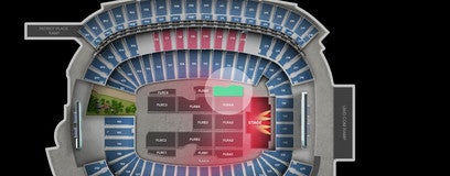 Seat view from Floor