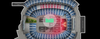 Seat view from Floor