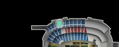 Seat view from Upper