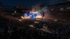 Seat view from Mezzanine