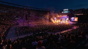 Seat view from Mezzanine