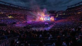 Seat view from Mezzanine