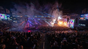 Seat view from Club