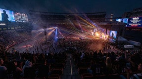 Seat view from Club