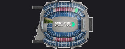 Seat view from Mezzanine