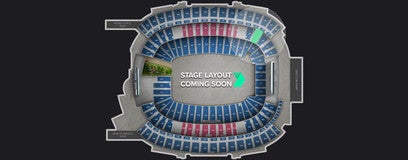 Seat view from Mezzanine