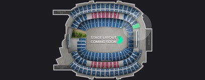 Seat view from Mezzanine